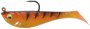Pwb Prerigged Pulse Shad 8cm Orange Blk