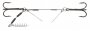 Jaws Z Pinami 4+6cm 24kg Kotw 1/0