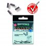 Mosiężne tulejki zaciskowe czarne 1.4mm