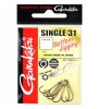 Single 31 Hooks Black #8