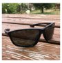 SUNGL WE BISCAY MAT BLK GREY