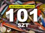 Zestwa 101szt gum na szczupaka/sandacza G101