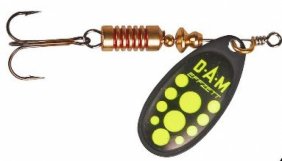 Effzett Standard Spinner Black Yellow 6g