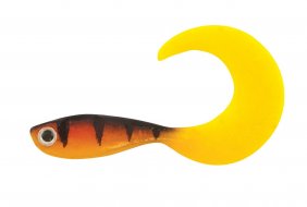 Fox Rage Micro Grub Tail 4cm Hot Tiger