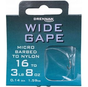 Gotowe Przypony Wide Gape 18 / 0,13mm