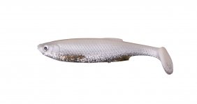 Savage Gear 3D Bleak Paddle Tail 13.2cm White Silver 4szt
