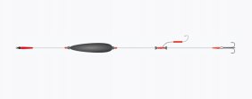 ZESTAW - SUMOWY - SET III - BIG BAIT READY RIG 10g/200cm/100kg - kotwica: 2/0 hak nr 4/0 - op.1szt