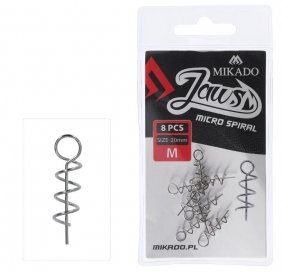 Wkęt do przynęt miękkich JAWS Spiral M 20mm 8szt