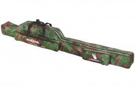 Mikado Pokrowiec na wędki 2 Komorowy 120cm Camouflage