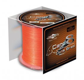 Mikado Carp Octa Braid 0.20 Orange 600m