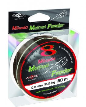 Mikado Octa Method Feeder 0.08 150m Brown