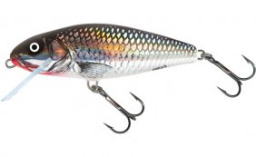 Salmo Perch Holo Grey Shiner Fl Dr 8cm