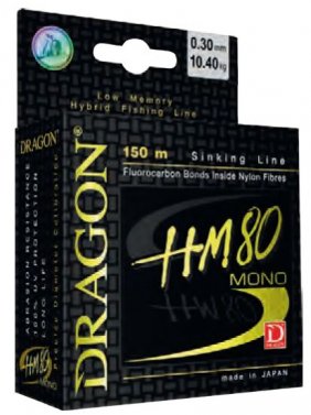 Dragon Hm80 Pro 150m 0.223mm Jasnozielona