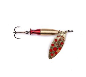 AGLIA LONG HEAVY srebrna / czerwone kropki 2