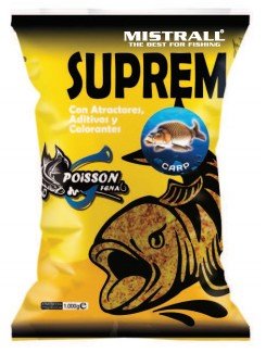 Mistrall Suprem Karp Żółty 1Kg Srednioziarnista