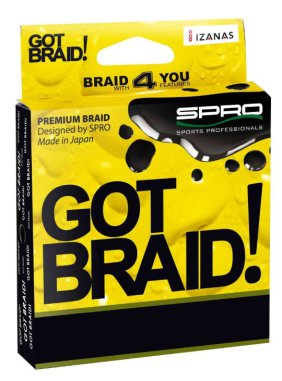 Got Braid! Yellow 0.08mm 150m