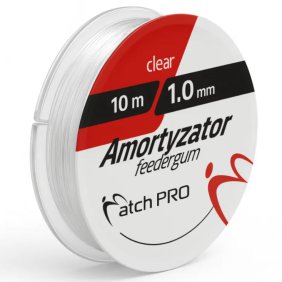 Amortyzator FEEDERGUM CLEAR 0,8mm 10m MatchPRO