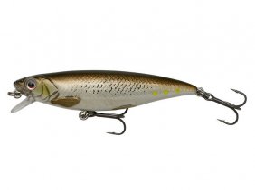 3D Twitch Minnow 8cm 8,5g SS Green Silver Ayu