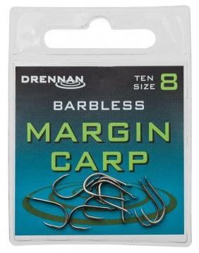 BARBLESS MARGIN CARP 10szt. Nr8