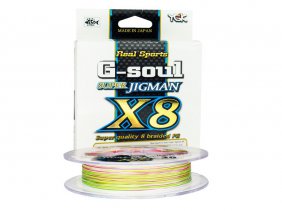 Plecionka YGK SOUL SUPER JIGMAN 0.8 16lb 200m multicolor