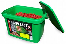 Profess pellet twister – truskawka 12 mm - wiaderko 3kg