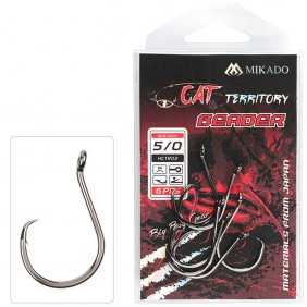 Haczyki na suma Mikado Cat Territory Beader 6/0 6szt