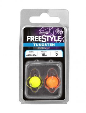 Tungsten Bottom Jig Glow Oran/Chart 3g