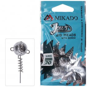 Ciężarek jaws z wkrętem 15g - op.3szt.