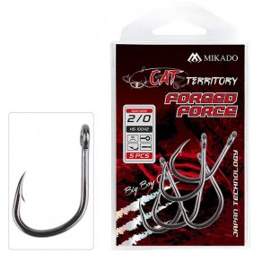 Haczyki na suma Mikado Cat Territory Forged Force 6/0 5szt