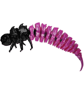 Larwa BigFatBug 5cm Pink Larve
