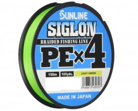 Siglon PE x4 0,5 8lb 3,3kg 150m Light Green