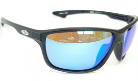 SUNGL WE BISCAY MAT BLK BL GL